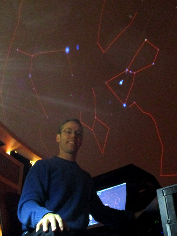 Ron at the UW Planetarium